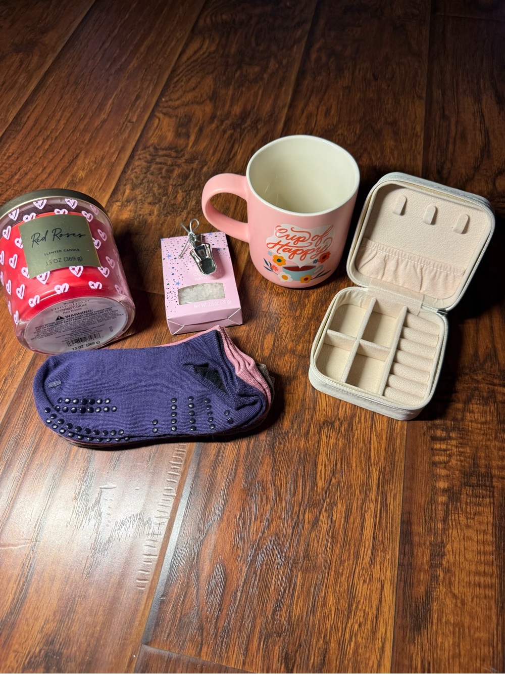 5 piece new gift set for Valentines or Christmas or Birthday for a female